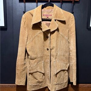 Vintage Tan suede Jacket